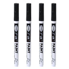 Fine tip permanent Paint Marker Pen DIY Paint Metallic Pen Permanent Gold SILVER Marker Touch Up,School Model Painting