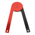 Miter Saw Protractor 360 Degree Aluminum Alloy Cutting Positioner Miter Saw Angle Ruler Gauge Finder Angle Ruler Saw Protractor