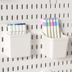 Neat Plastic Pegboard  Desk Organizer with Multiple Accessories for Home Office, Craft Room and Garage Display