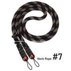 Quick Release Beads Round Rope Camera Shoulder Strap Lanyard for Canon Nikon Panasonic Sony Fujifilm Neck Strap Wrist Strap