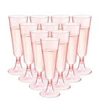 10/20/30pcs Disposable Cups Clear Plastic Champagne Flutes Bar Cups Toasting Glasses for Weddings Party Cocktail Cups,150ml