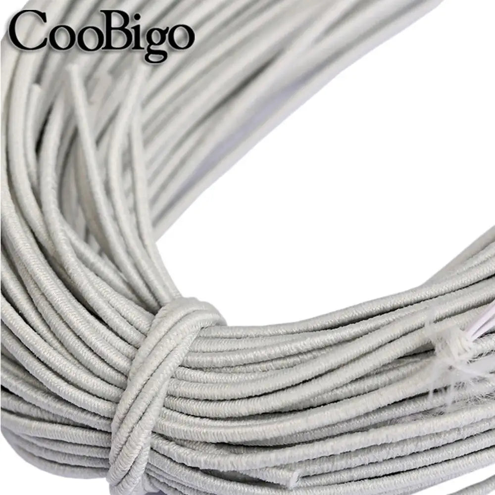 5 Meters 1mm 2mm 3mm Round Elastics Bungee Shock Cord Elastic Rope Rubber Band Strap String Cordon Shoelaces Sewing Accessories