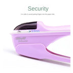 Non-staple Mini Cute Book Stapleless Stapler Paper Stapling Stapler Without Staples Stationery School Supply Office Accessories