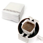 50/100pcs Coffee Filter Paper Bags Disposable Drip Coffee Bag Handle Hanging Ear Espresso Coffee Accessories Tea Tool