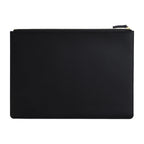 Leather Business A4 File Folder Zipper Document Bag Contract File Organizer Briefcase Portfolio,Bag For Contract/Invoice Storage