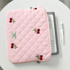 Embroidery Laptop Bag Case Macbook Air/Pro 14 15 15.6 16 Inch For Xiaomi Lenovo Dell Notebook Computer Laptop Sleeve Women