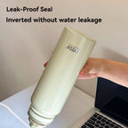 TYESO Stainless Steel Thermal Water Bottle Portable Tumbler Sport Vacuum Flask Keeps Cold and Heat Thermal Mug Car Insulated Cup