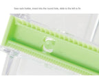 Stackable Tape Dispenser Transparent Design Tape Holder Creative Washi Tape Cutter Stationery School Supplies Office Supplies