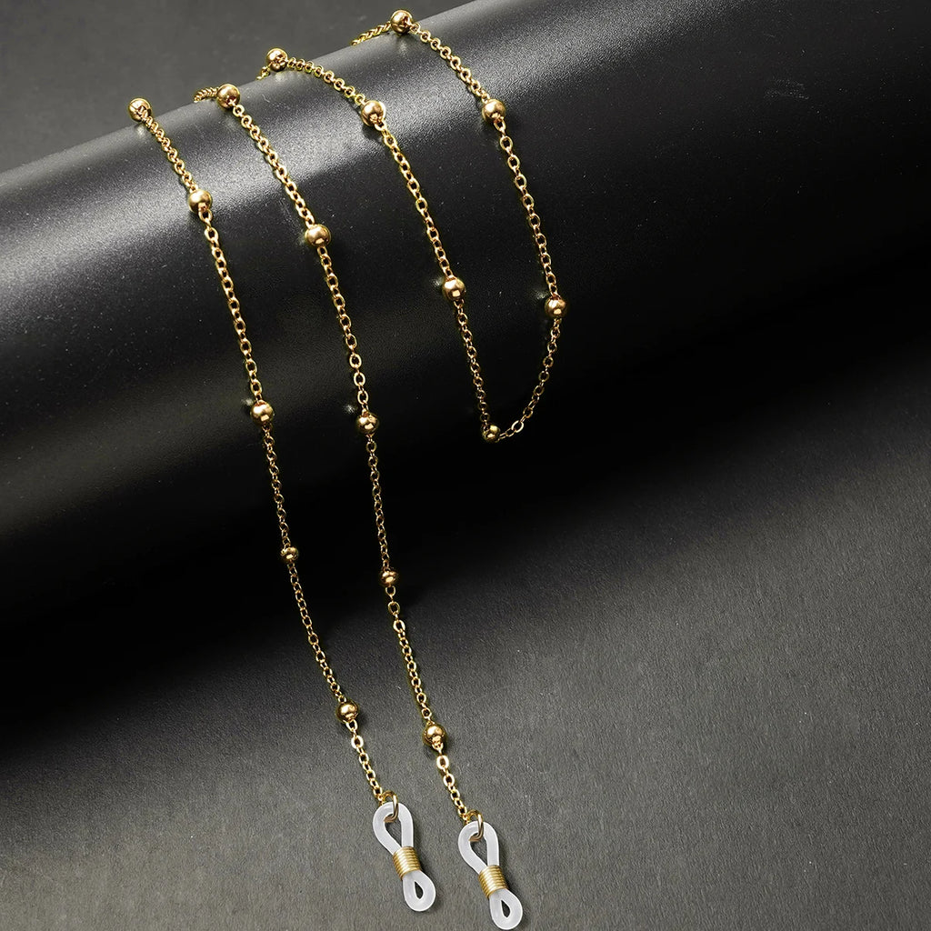 1PC Gold Frame Glasses Chain Minimalist Fashion High-Quality Anti-Slip Unisex Eyeglass Strap for Men And Women
