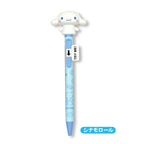 Kawaii HelloKitty cartoon peripheral Sanrio family learning supplies ballpoint pen 3D doll with movable arms, ballpoint pen