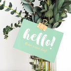 Custom Thank You Cards Business Card Full Color Double-Sided Printing Gift Decoration Card Personalized Logo Wedding Invitation
