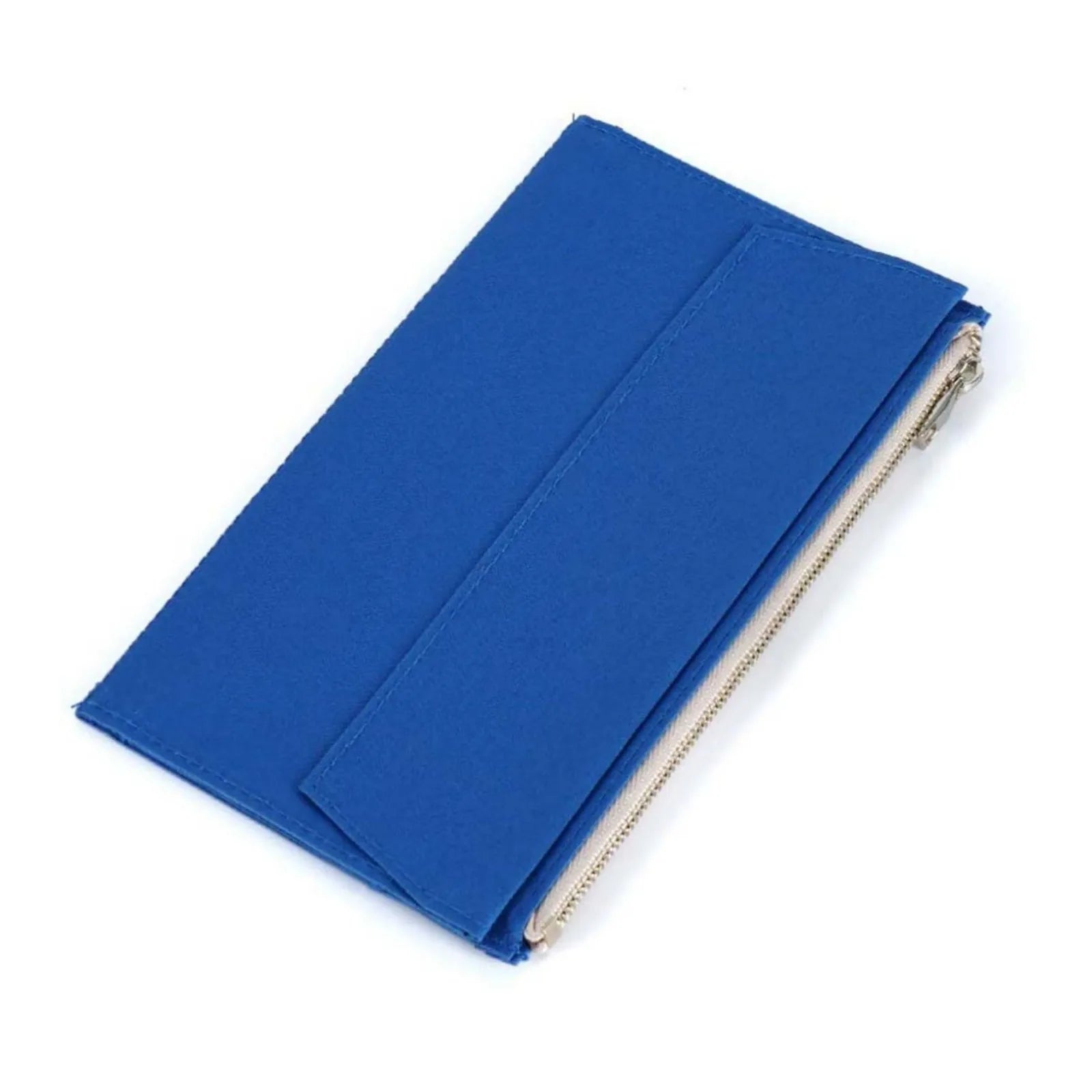Canvas Zipper Card Holder for Travel Notebook, Canvas Storage Bag File Folder Refill Insert for Standard Journals Stationery