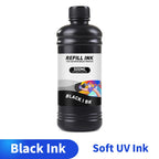 HINICOLE 500ml LED UV Ink 1000ml For Epson L800 L805 L1800 R280 R290 R330 1390 1400 1410 For DX5 DX6 DX7 Universal UV Printer