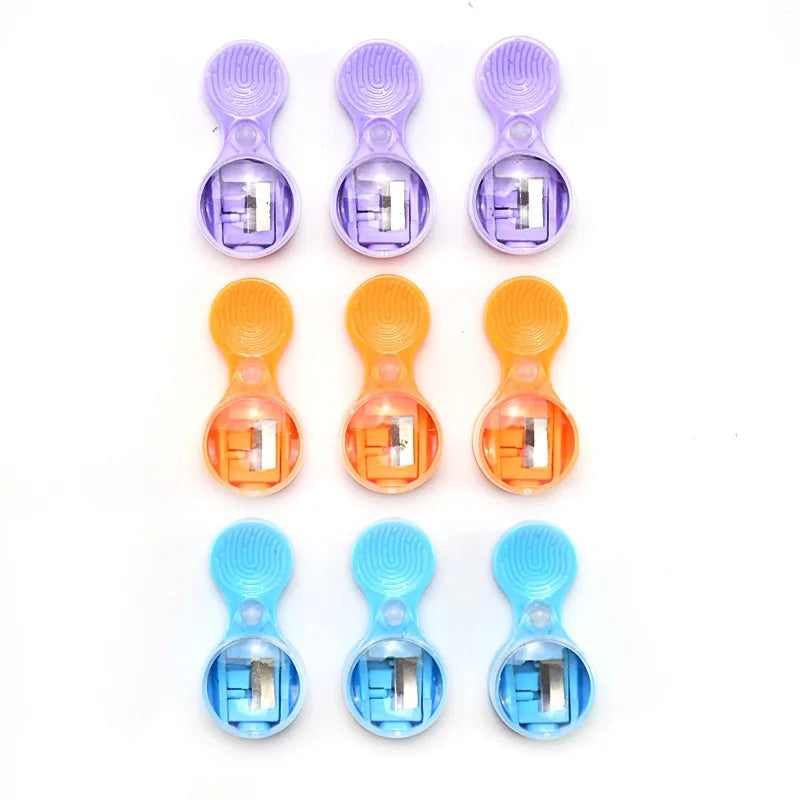 Mini 2.0mm Mechanical Pencil Sharpener Set Thick Pencil Lead Multicolour Sharpener School Supplies Tools Korean Stationery Gifts