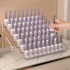 Clear Acrylic Card Display Stand Rack Shelf Organizer for PSA Trading Baseball Cards - Durable, Card Storage Organizer