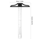Frame T-shaped Ruler Work Drafting Tools Square Acrylic Woodworking Scriber Measuring Marking Gauge