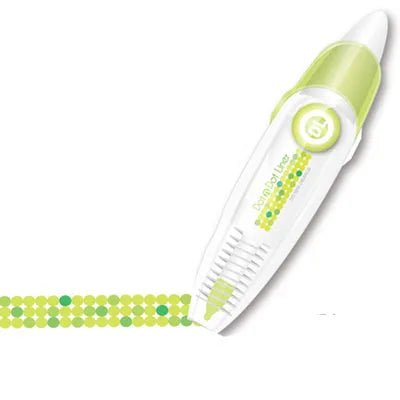 Korean Kawaii Stripe Dots Press Type Decorative Correction Tape Scrapbooking Diary Stationery Cute School Supplies Supply