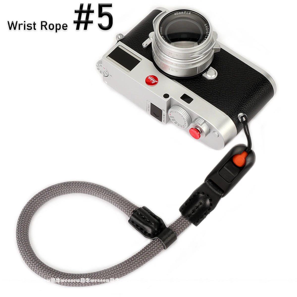 Quick Release Beads Round Rope Camera Shoulder Strap Lanyard for Canon Nikon Panasonic Sony Fujifilm Neck Strap Wrist Strap