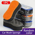 SEAMETAL 1pc Car Damp Clean Sponge Three Layers Wash Sponge Block Remove Duster for Car Detailing Care Tools Washing Accessories