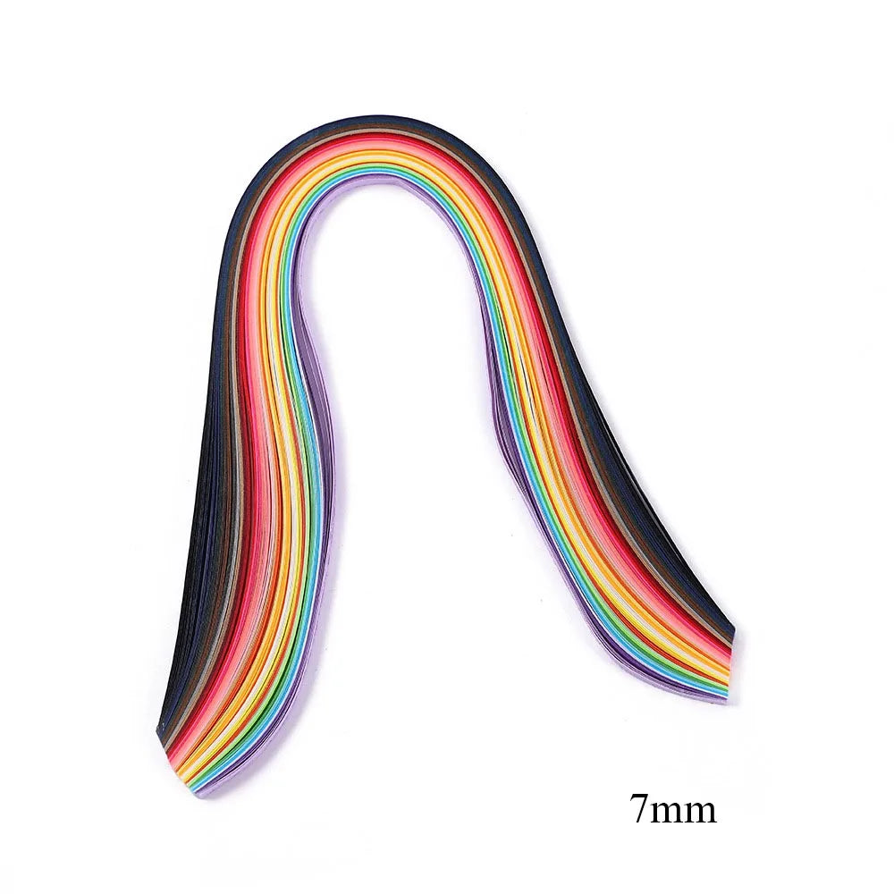 180Ocs Creative 3/5/7/10mm Quilling Paper 36Colors DIY Flower Gift Paper Handmade Origami Quilling Tools