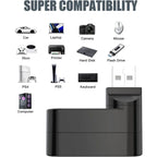3 in 1 USB HUB 180° Rotatable USB 2.0 HUB 3 Port Multiple USB Splitter Expander For Computer Laptop MacBook U Disk Data Transfer