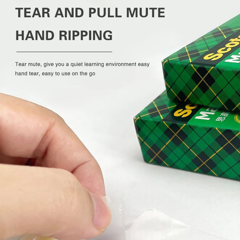 3M 810 Invisible Tape with Dispenser Test Tape Copy No Trace Easy To Tear Off Surface Writing Student Mistakes Tape Home Office