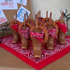 Plastic Cowboy Boot Cups with Straws and Lids Reusable Cowboy Cup for Western Themed Party Supplies Rodeo Birthday Decorations