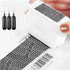 Leakproof Identity Theft Protection Roller Stamp Portable Roller Stamp Manual Roller Stamp Ink Refill Garbled Chapter