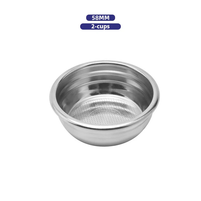 Coffee Filter Basket 51mm 54mm 58MM Stainless Steel Replacement For Bottomless Portafilter Espresso Tools Barista Accessories