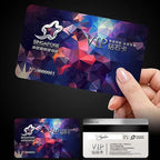 PVC Business Card Custom Photo Numbered Logo Printing ID Cards Waterproof Glossy Matte Pearl Frosted Double-sided 85*54mm