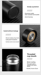 500ML Intelligent Temperature Thermos Bottle Sports Water Cup Car Insulated Cup Keeps Cold and Heat Thermal Mug Vacuum Flasks