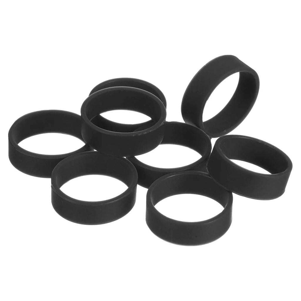 5/10/20Pcs Silicone Rubber Bands Rubber Bands Rings Cable Ties Strong Elastic Bands Non-Slip for Cord Wrapping Bag Wraps