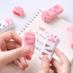 Lytwtw's Lovely Kawaii Cat Claw Cute Correction Tape Stationery Office School Supply Gift nice things corrector novel
