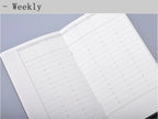 5pcs/lot Replace Note Books 100GSM Journal Inner Paper 4 Sizes 64 Pages Inserts Blank Grid Lineds A5 Notebooks Back to School
