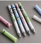 4 Pieces Lytwtw's Cartoon Cute Kawaii Capybara Unicorn Erasable Pen Creative School Office Gel Pens Suppliies Stationery