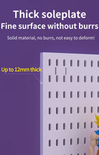 Gaming Gear Pegboard: Wall-Mounted, No-Punch, Study/Gaming Room – Figure Storage & Decor. Abundant Parts, Free Mix