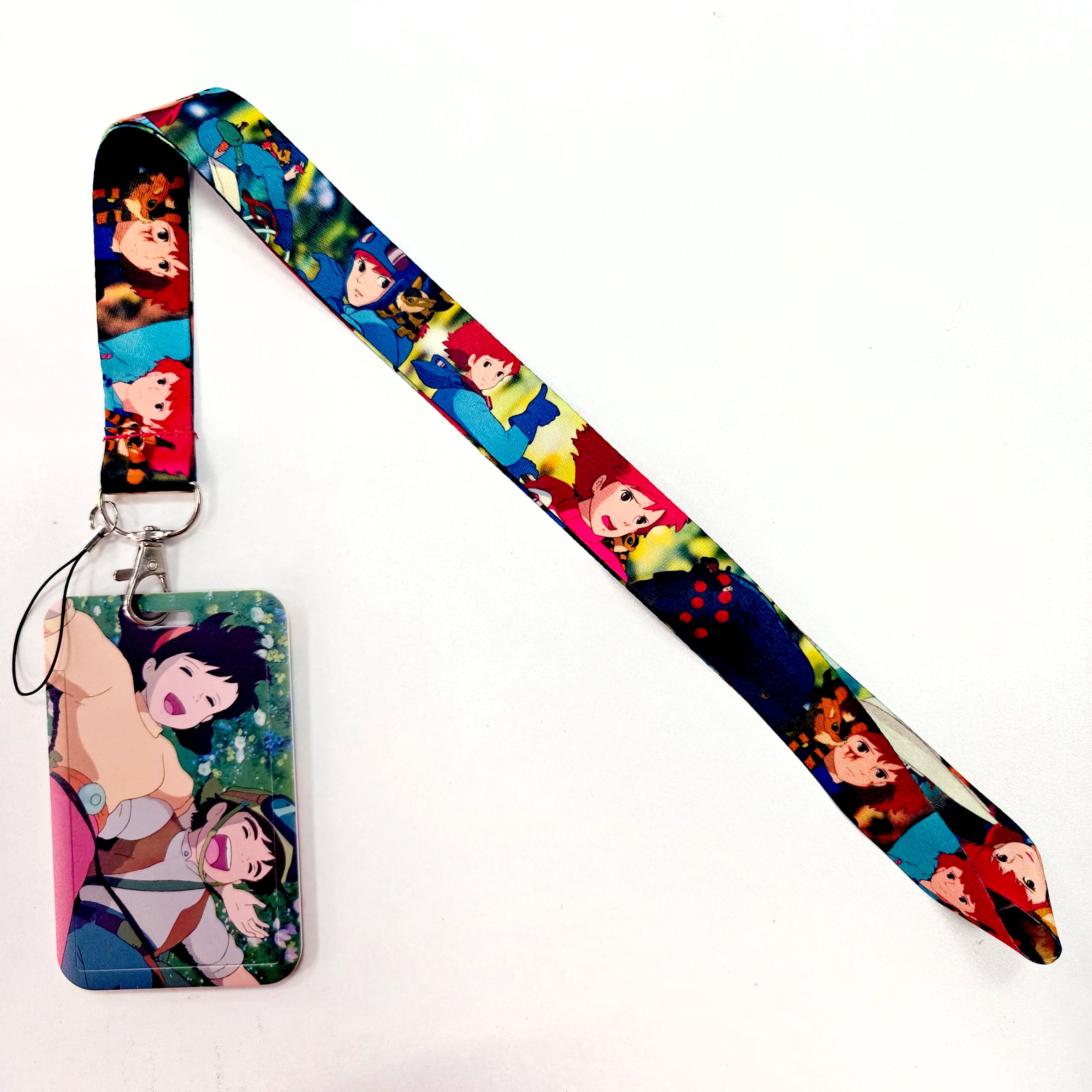 Anime Lanyards Keychain Animated Mobile Phone ID Card pass Hang Rope DIY Jewelry Accessories wholesale