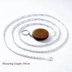 Sewing Tape Measure, 59 Inch Retractable Measuring Tape, Dual Sided Body Cloth Ruler for Tailor Craft, Soft Fiberglass Tape