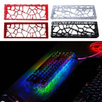 1PC Ventilated Keyboards Shell Case Durability Enhances Airflow for GH60 GT60 Multiple Brands Easy Installation F19E