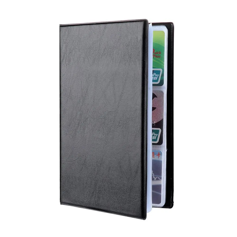 Artificial Leather 40/120/180/240/300 Cards ID Credit Card Holder Book Case Organizer Business  Cards ID Credit Card Holder Case