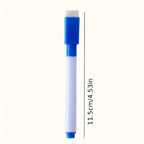 8pcs Dust-Free Dry Erase Markers for Whiteboards - Non-toxic, Quick-drying, Fade-resistant,for Writing on Various Surfaces.