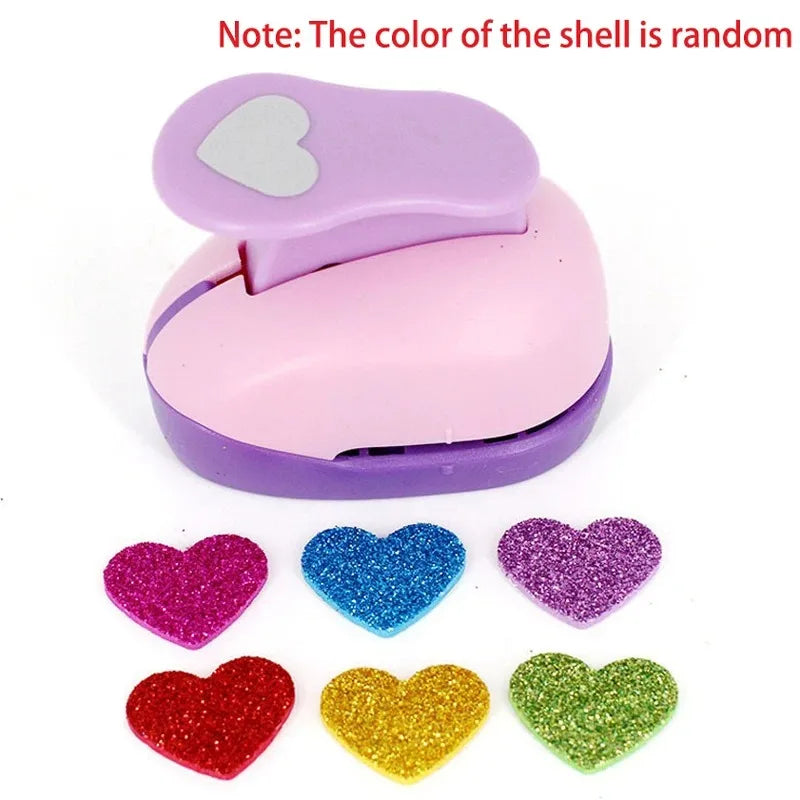 Flower Punch 5×3×4.5cm, Labor-Saving Paper Punch for Kids, DIY Scrapbooking & Embossing Tool for EVA Foam Crafts