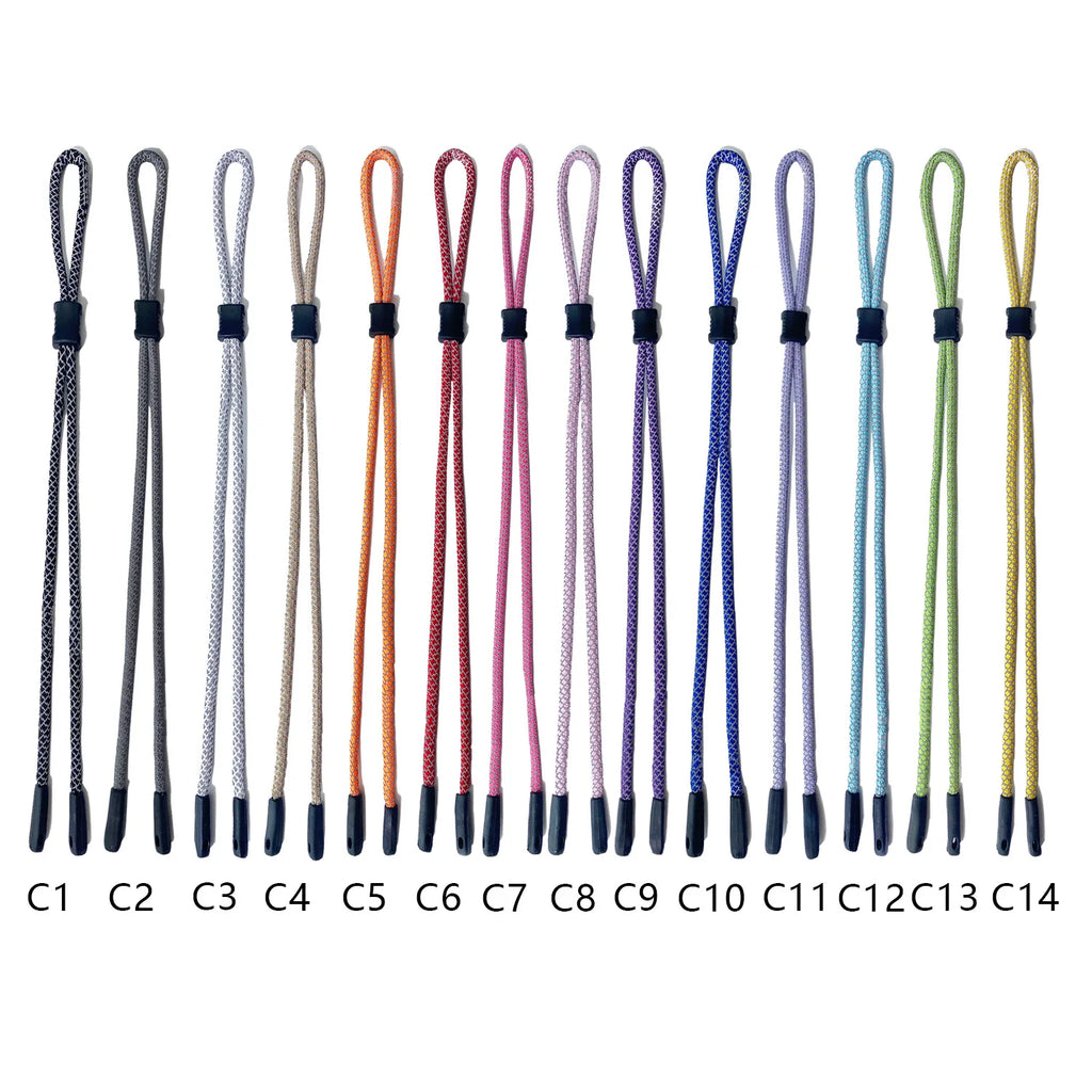 Night Reflective Glasses Rope Anti Slip Rope Glasses Hanging Rope Glasses With Accessories Available In 14 Colors