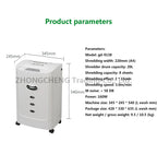 Upgrade New 20L GD9138 Electric Paper Shredder 2X15MM Office A4 Paper Shredder Granular Household High-power Silent Paper Shredd