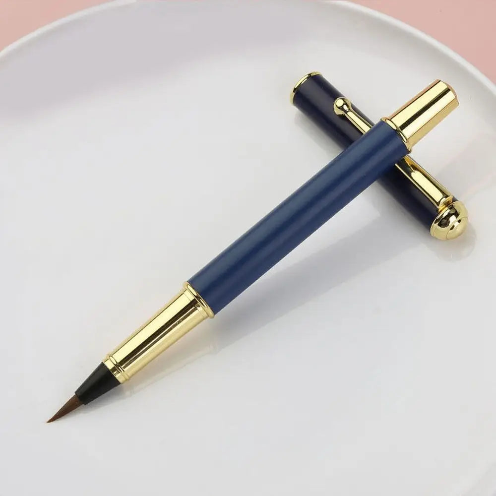 High Quality Drawing Soft Hair Artist Metal Penmanship Brushes Calligraphy Pen Brushes Chinese Brushes Painting Pens