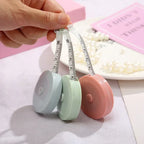 2M soft leather measuring ruler, portable telescopic self-locking tape measure, soft ruler scale body seam flexible tailor ruler