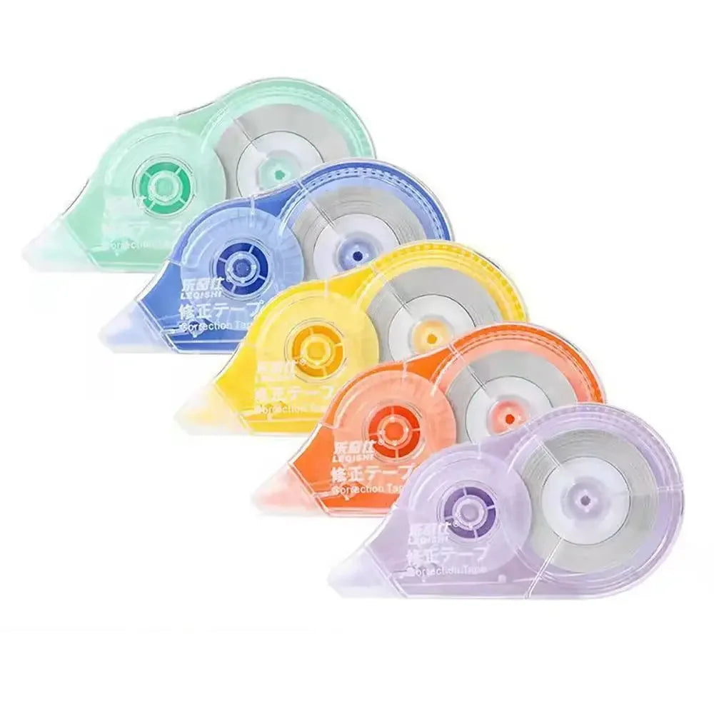 10 Packs, Correction Tape, White, Made Of Correct Tape, Eraser With Transparent Dispenser, Suitable For Office, School,