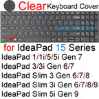 Keyboard Cover for Lenovo IdeaPad 15 3 Slim 3i 3x 5 5a 5i 1 1i 15AGP11 15AHP11 15IPH11 15IWC11 Silicone Protector Skin Case 11