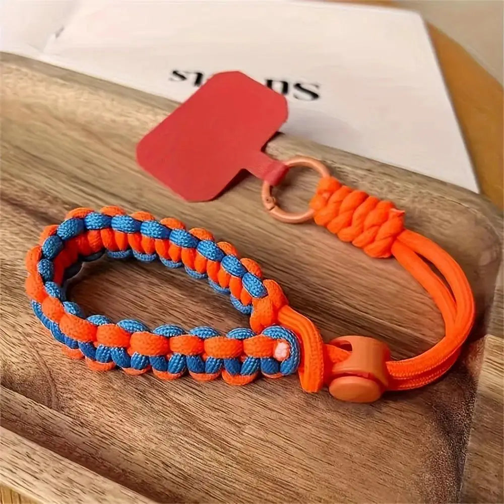1Pc Cute Mobile Phone Lanyard Decoration DYM Can Be Carried Twist Rope Anti-loss Pendant Fashion Strong Wrist Short Straps Band