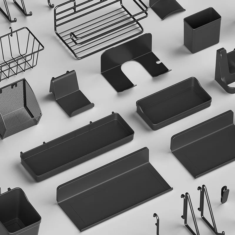 Gaming Gear Pegboard: Wall-Mounted, No-Punch, Study/Gaming Room – Figure Storage & Decor. Abundant Parts, Free Mix